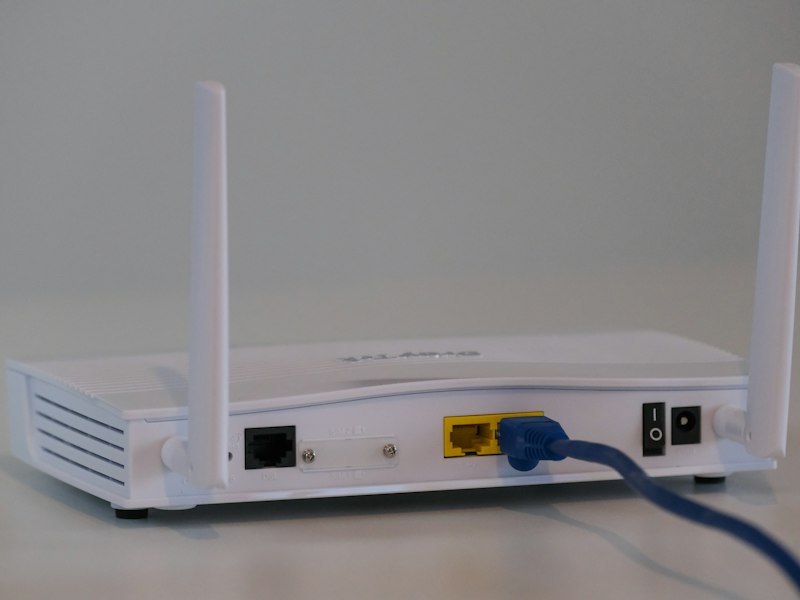 Wired ethernet connection