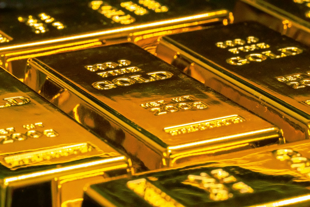 Gold bars precious metals